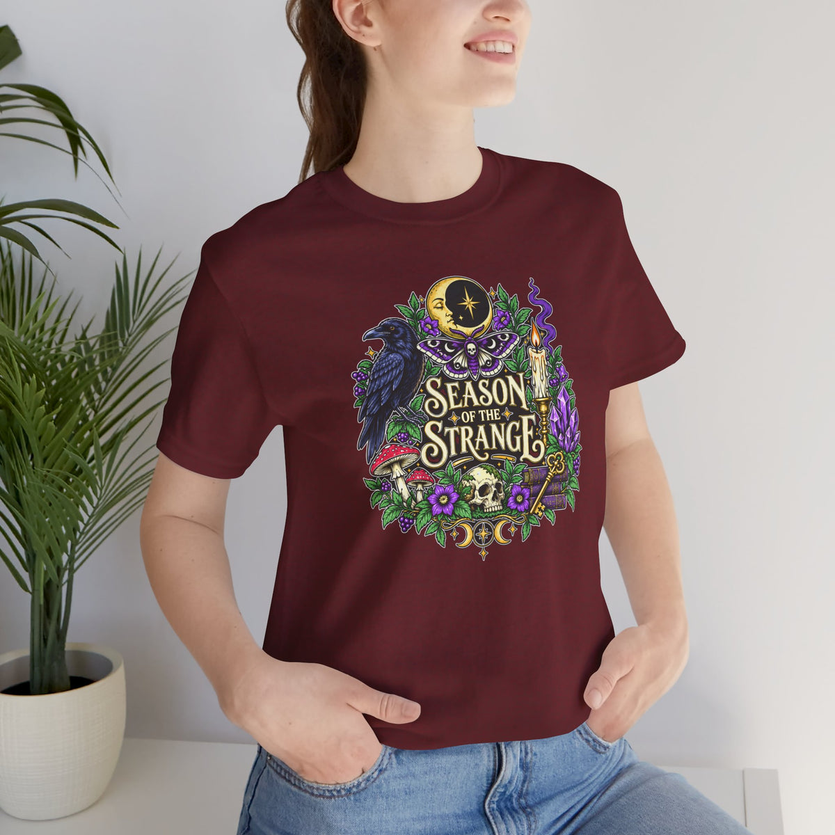 Season of the Strange T-Shirt – Gothic Halloween Nature Tee