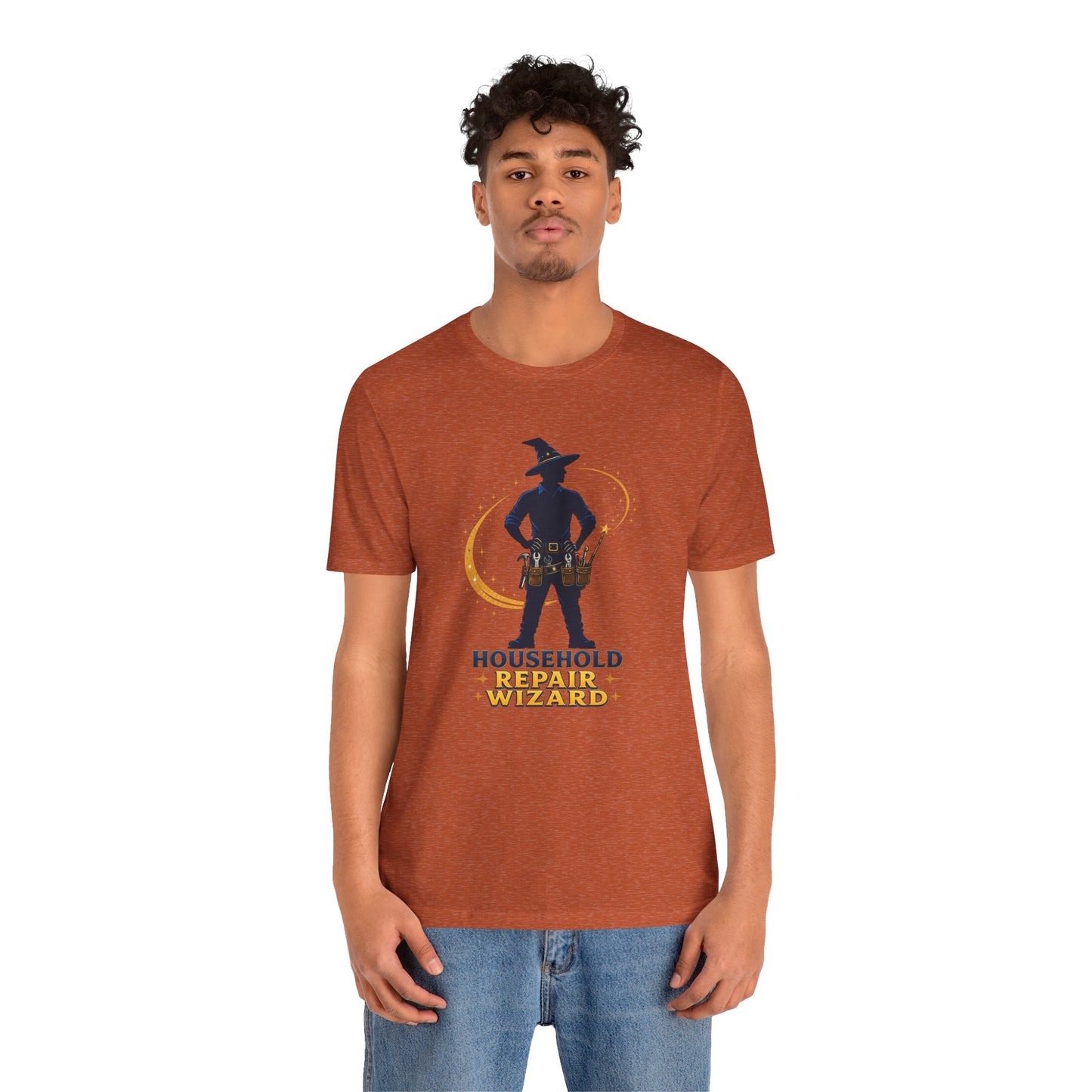 Household Repair Wizard T-Shirt – Funny Handy Dad Tee