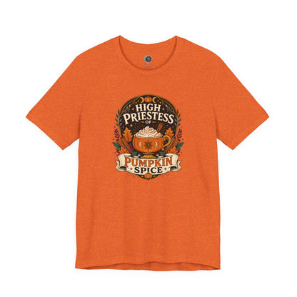 High Priestess of Pumpkin Spice T-Shirt – Funny Fall Tee