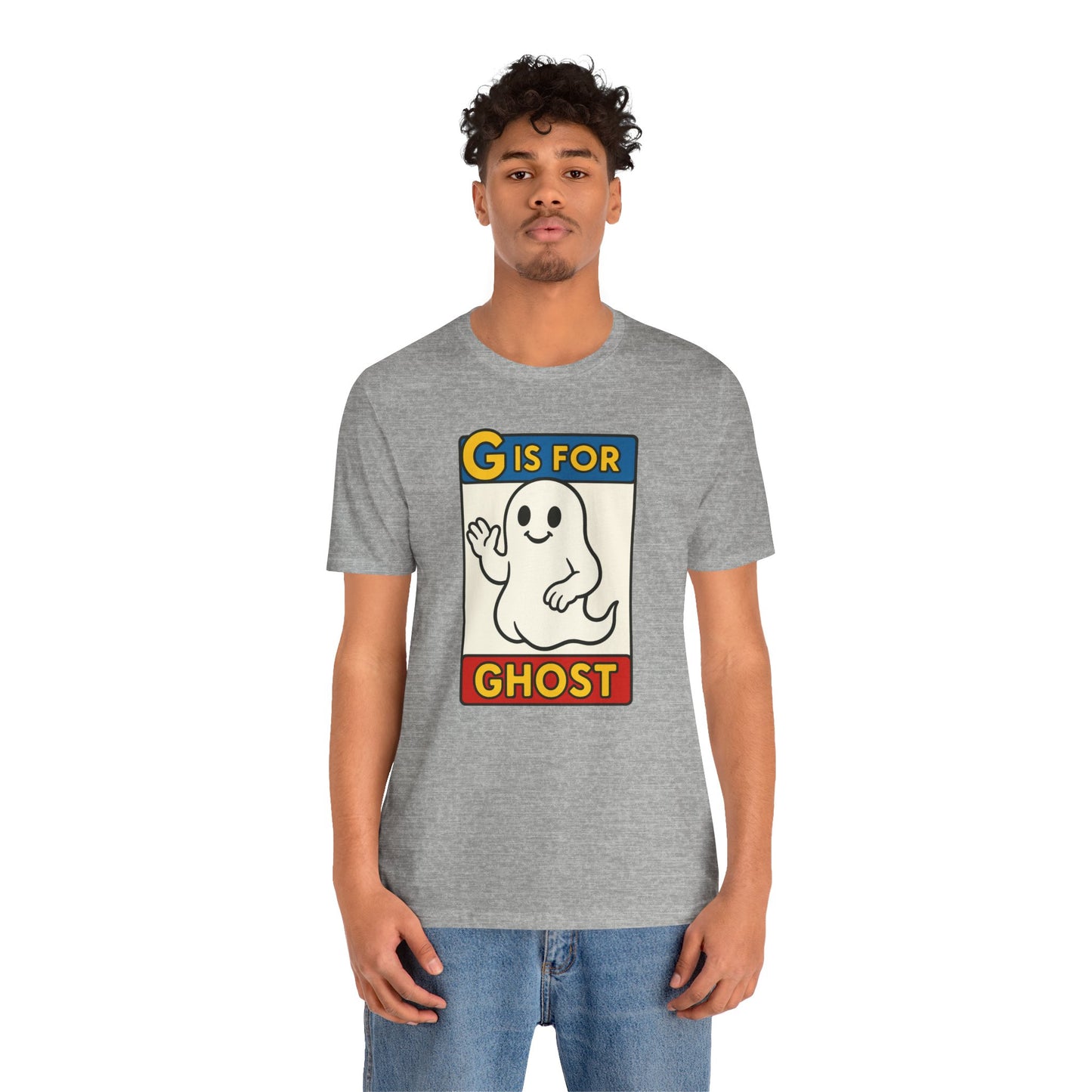 G Is for Ghost Shirt – Funny Monster Alphabet Halloween Tee