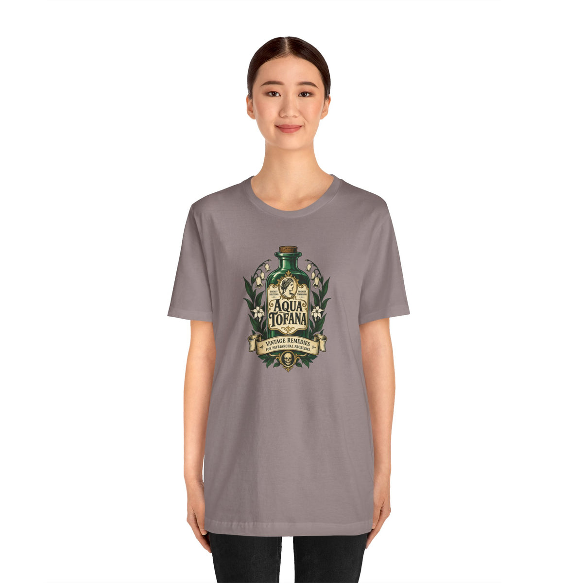 Aqua Tofana T-Shirt – Dark History Feminist Apothecary Tee