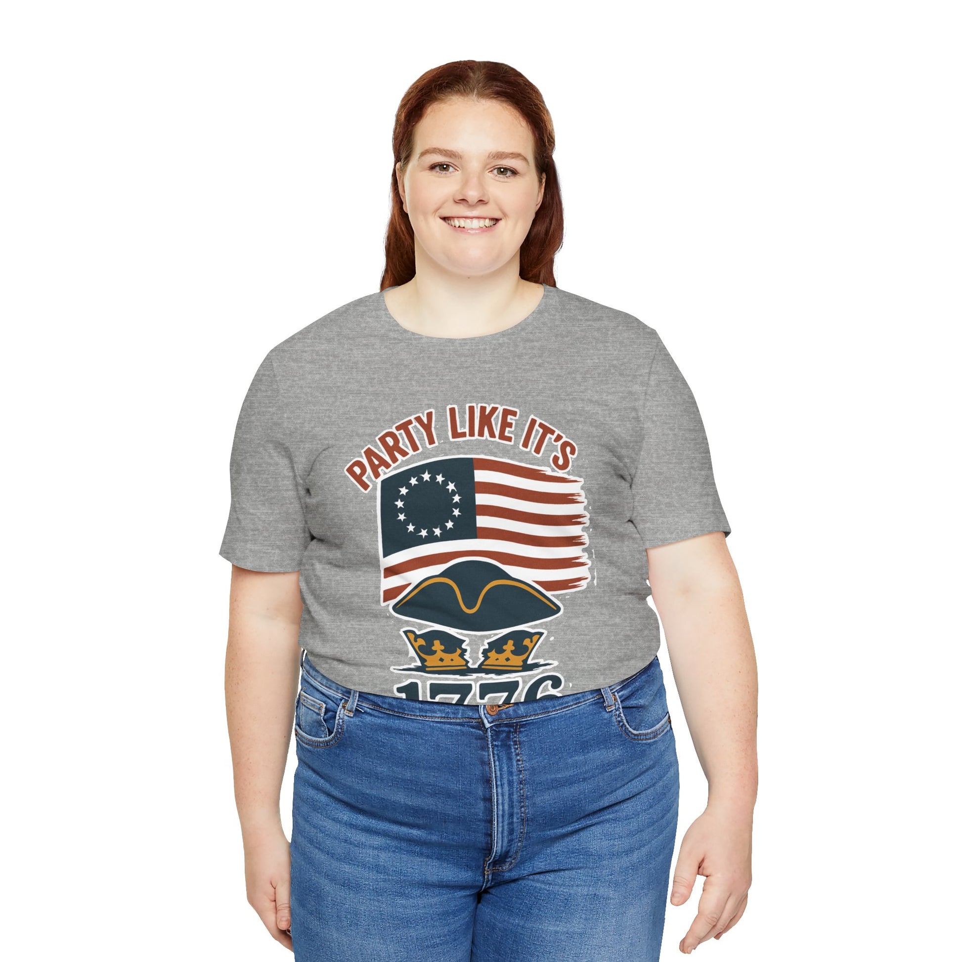 Party Like It’s 1776 T-Shirt – Revolutionary Spirit USA Tee - WhimSpin - https://whimspin.com