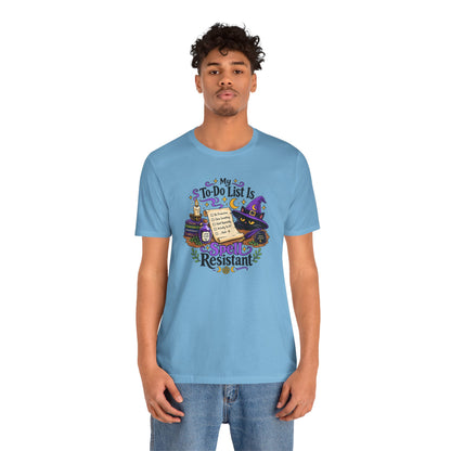 My To-Do List Is Spell Resistant T-Shirt – Funny Witchy ADHD Tee