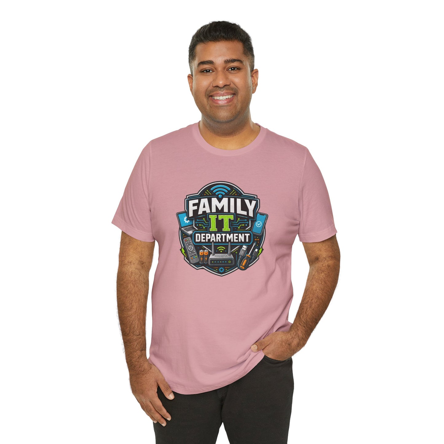 Family IT Department T-Shirt – Funny Household Tech Support Tee