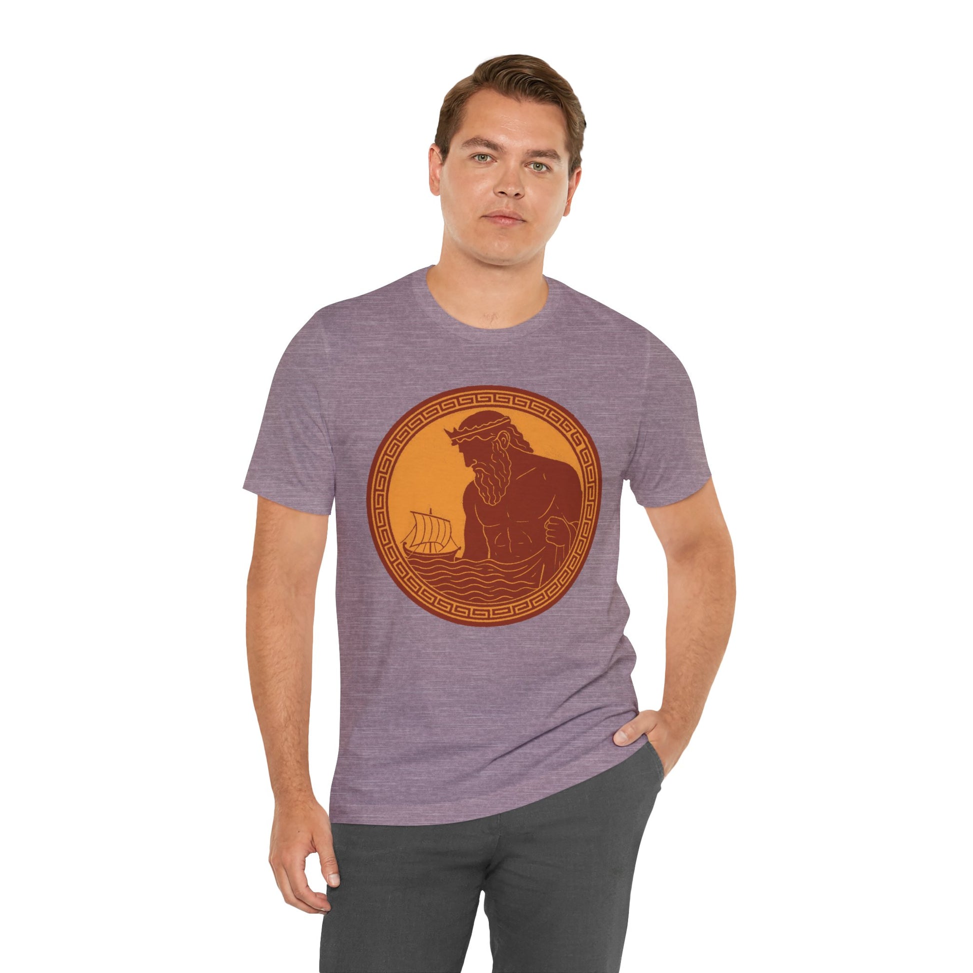 Poseidon Epic T-Shirt – Greek Mythology Ocean God Tee - WhimSpin - https://whimspin.com