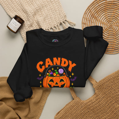 Candy Tax Collector Sweatshirt – Funny Halloween Parent Crewneck