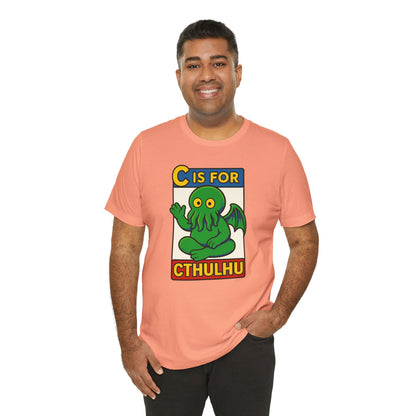 C is for Cthulhu Graphic Tee – Funny Cthulhu Shirt