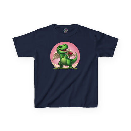 Cupidsaurus Rex Kids T-Shirt – Cute Dinosaur Valentine’s Day Tee for Kids