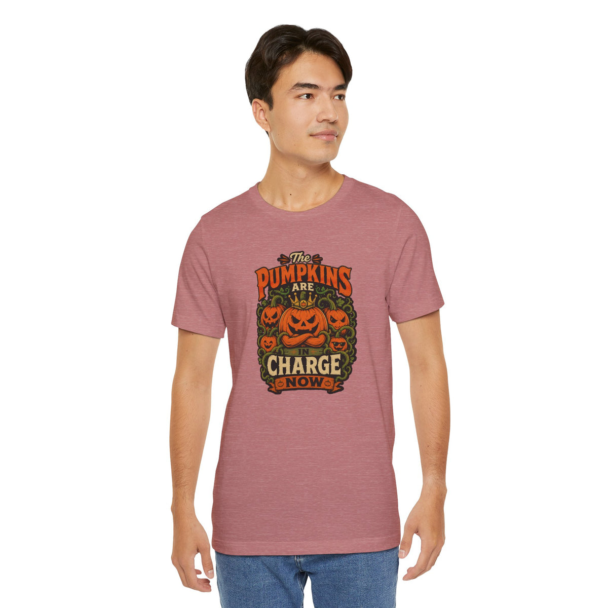 The Pumpkins Are in Charge Now T-Shirt – Funny Halloween Fall Tee