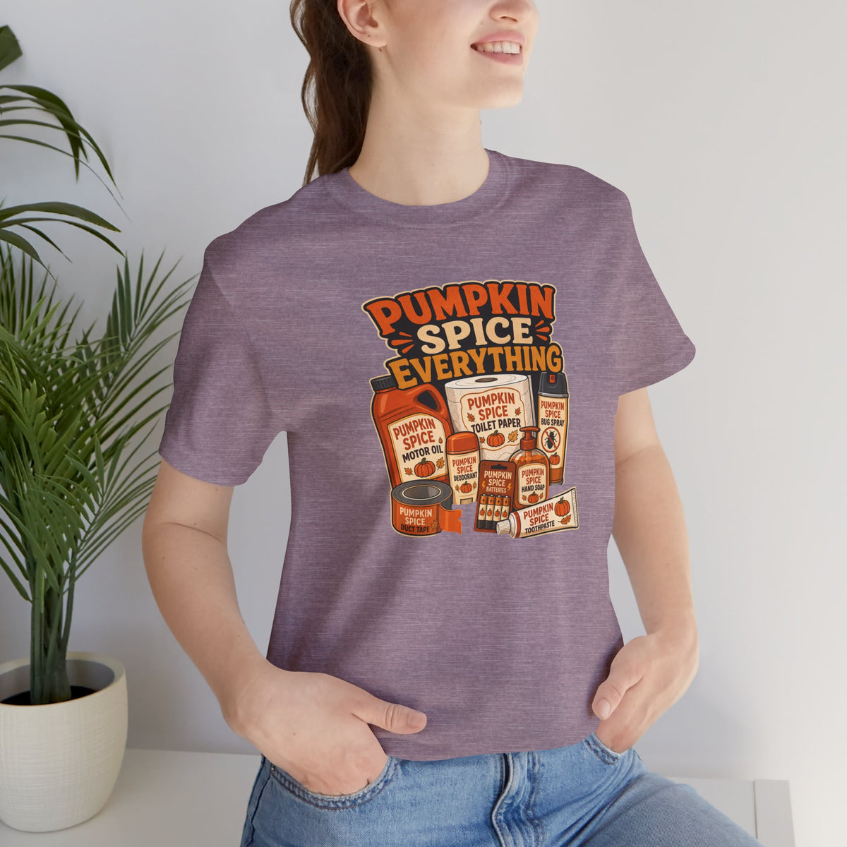 Pumpkin Spice Everything T-Shirt – Funny Fall Trend Parody Tee