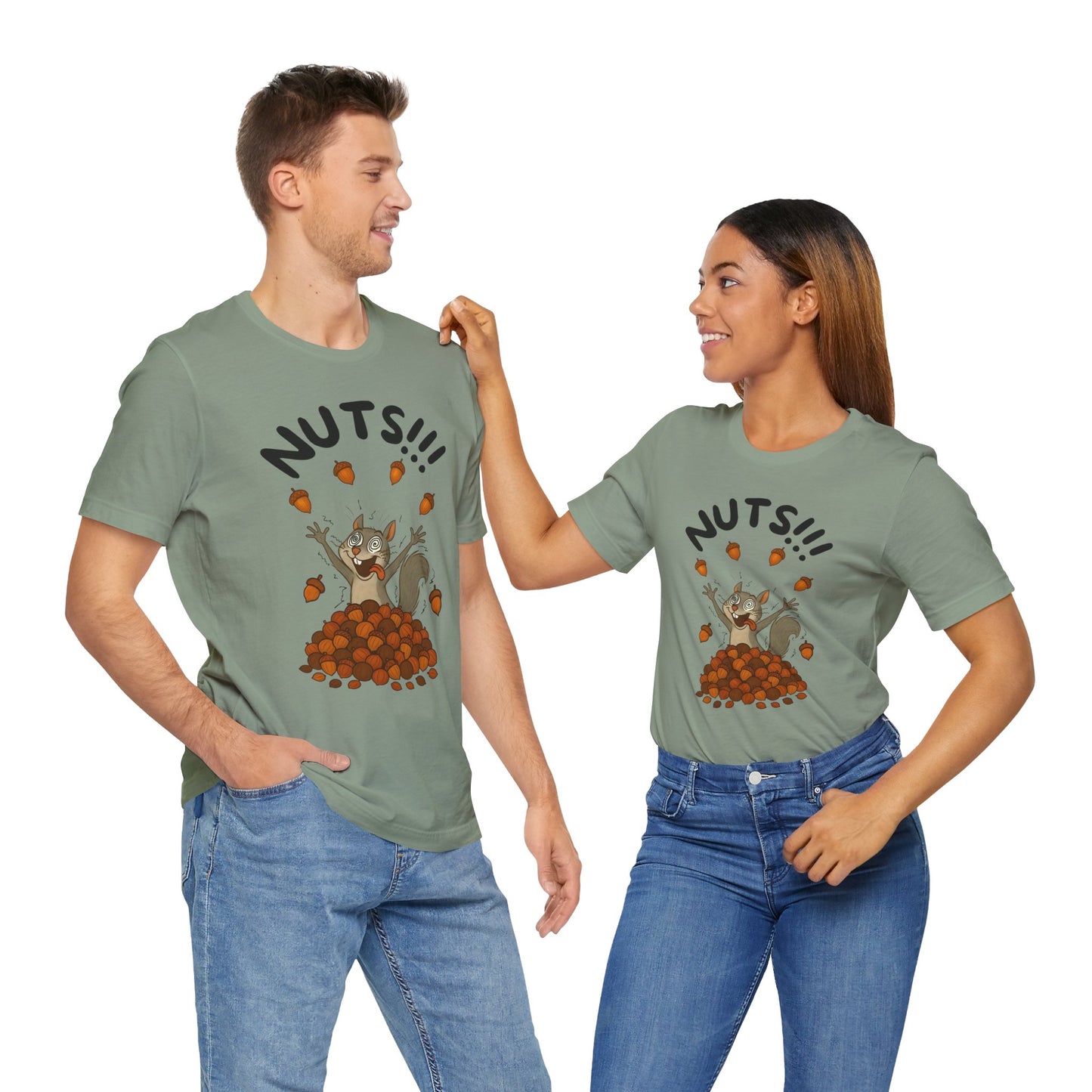 Crazy Squirrel Shirt – Funny Squirrel Nuts T-Shirt for Quirky Style