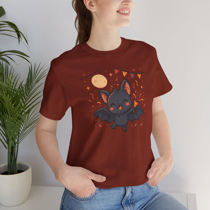 Chibi Bat T-Shirt – Cute Bat Chibi Halloween Shirt for All Ages