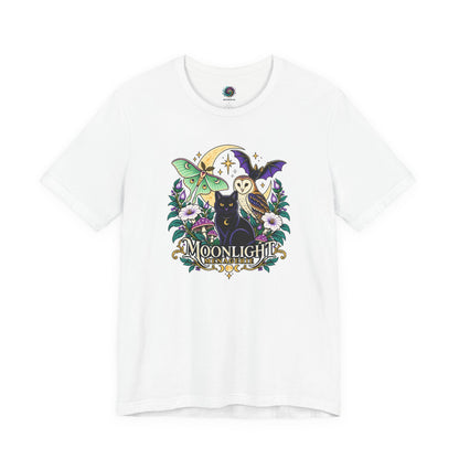 Moonlight Menagerie T-Shirt – Witchy Nocturnal Animals Tee