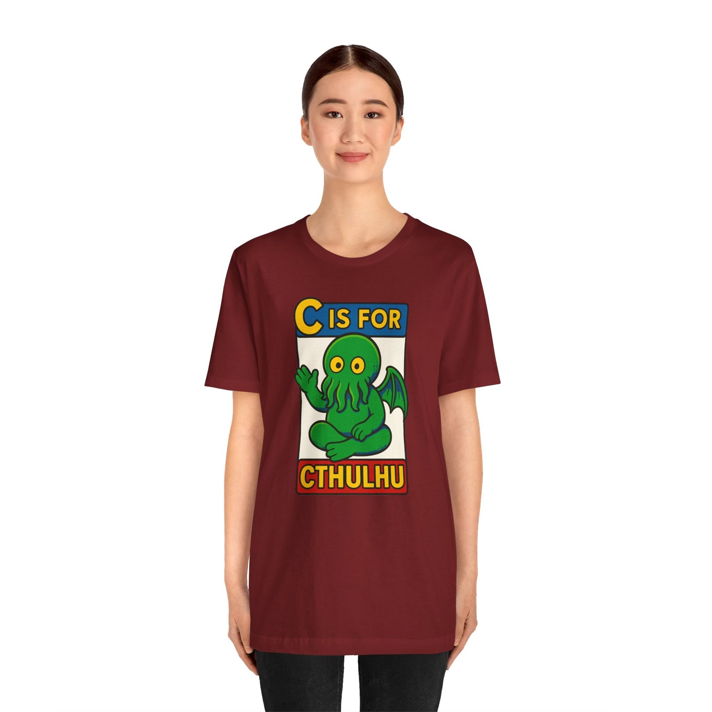 C is for Cthulhu Graphic Tee – Funny Cthulhu Shirt