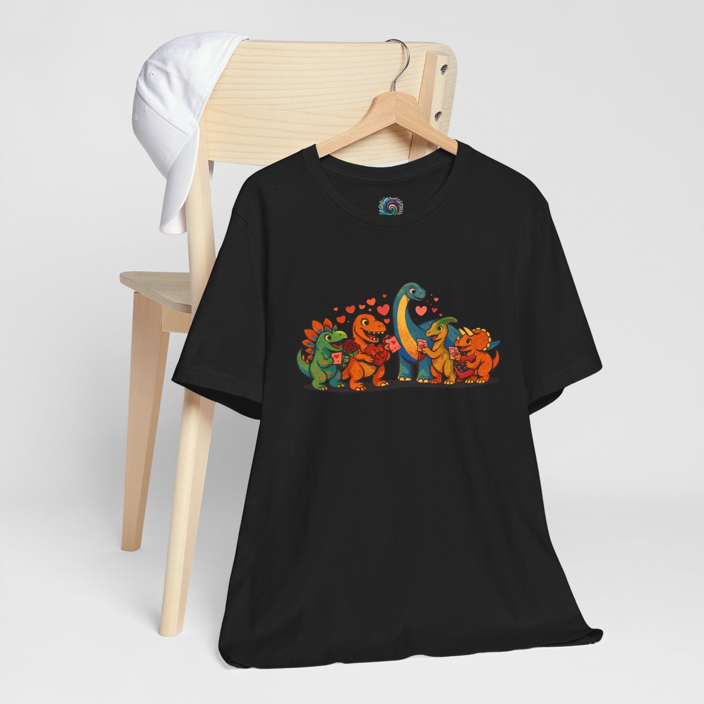 Dinosaur Valentines T-Shirt – Cute Dino Valentine’s Day Tee