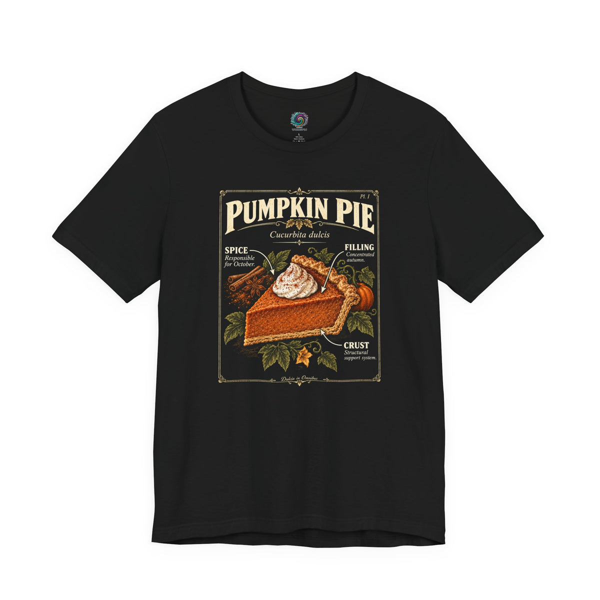 Pumpkin Pie Anatomy T-Shirt – Vintage Thanksgiving Fall Tee