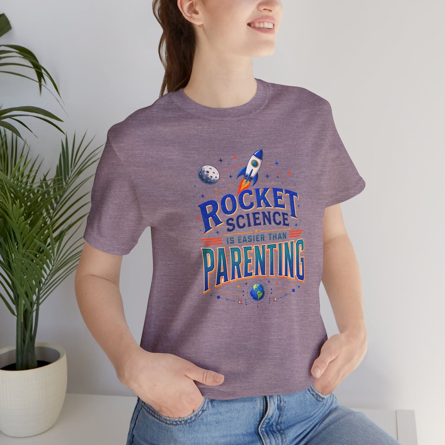 Rocket Science Parenting T-Shirt – Funny Aerospace Parent Tee