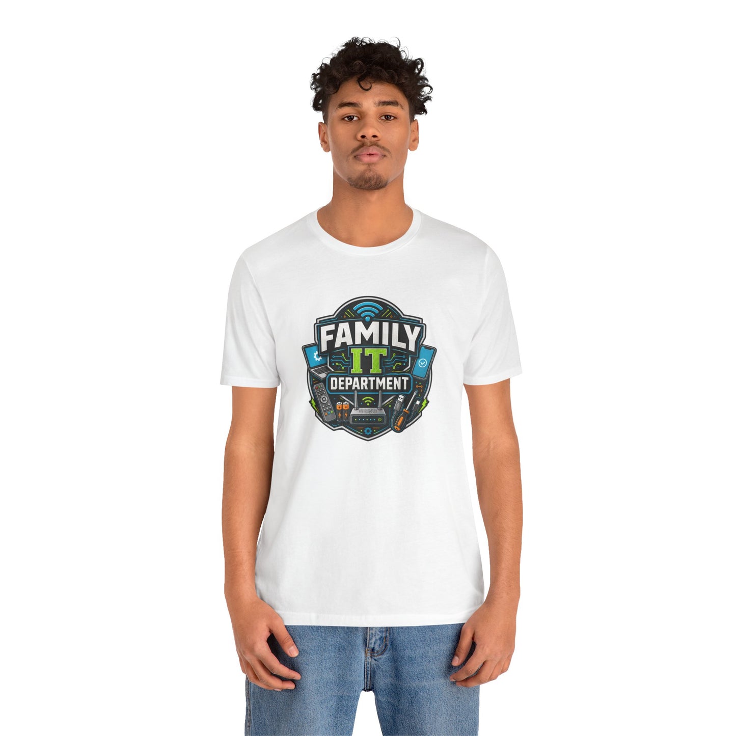 Family IT Department T-Shirt – Funny Household Tech Support Tee