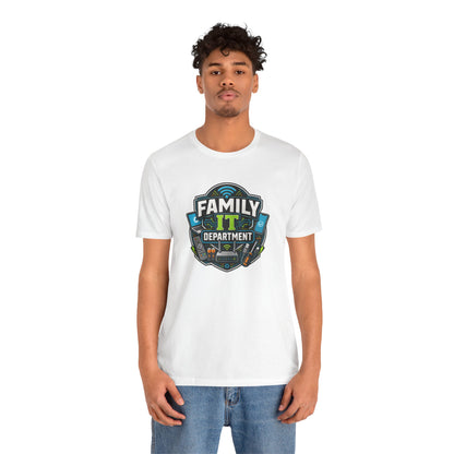 Family IT Department T-Shirt – Funny Household Tech Support Tee
