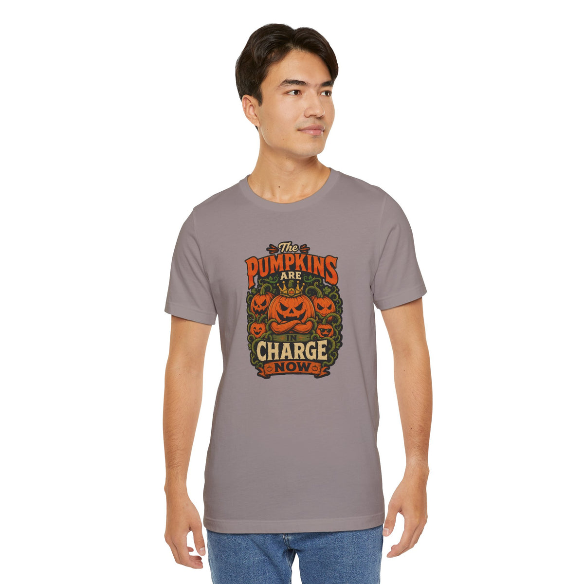 The Pumpkins Are in Charge Now T-Shirt – Funny Halloween Fall Tee