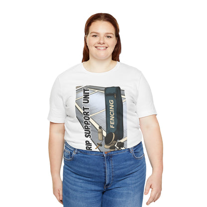 Strip Support Unit T-Shirt – Funny Fencing Parent Shirt for Tournament Days