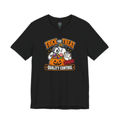 Trick-or-Treat Quality Control T-Shirt – Funny Halloween Candy Tee
