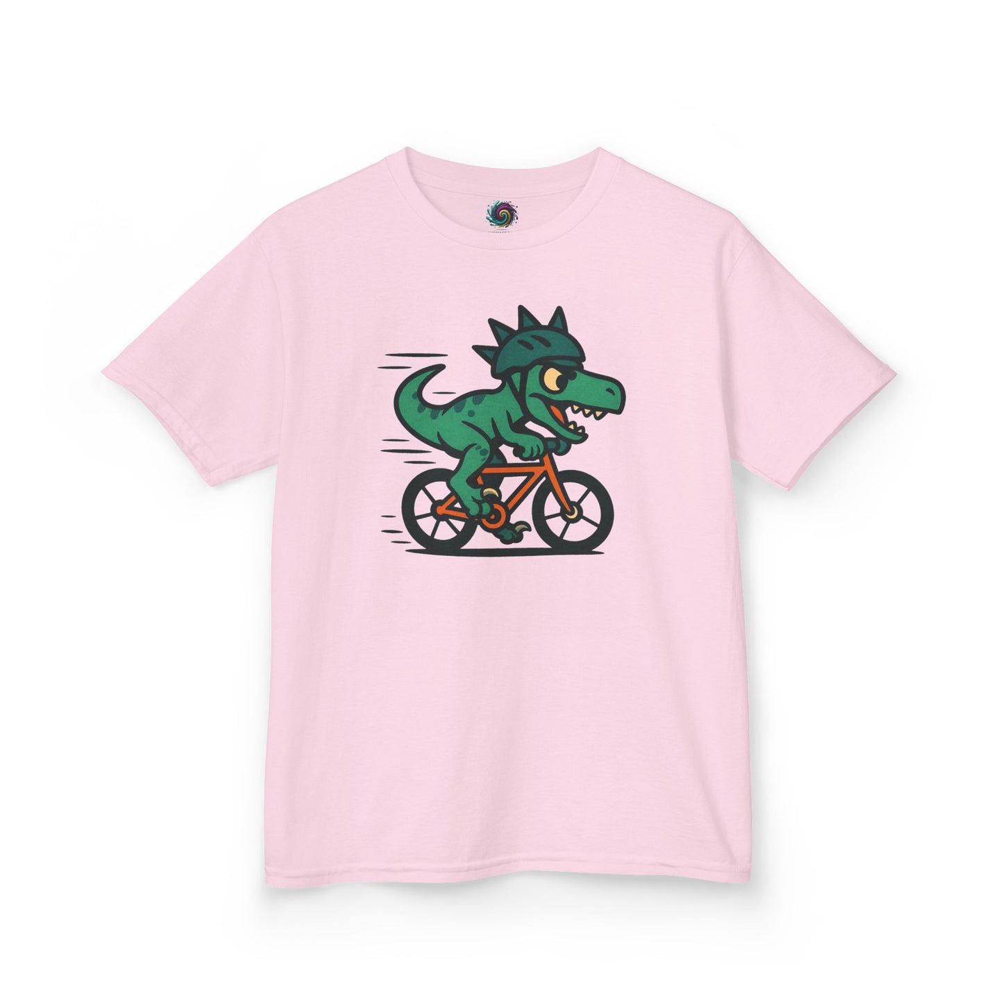 Kids Velociraptor Bike T-Shirt – Funny Dino Velo Tee