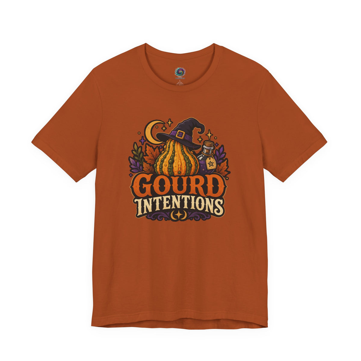 Gourd Intentions T-Shirt – Funny Witchy Fall Pumpkin Tee