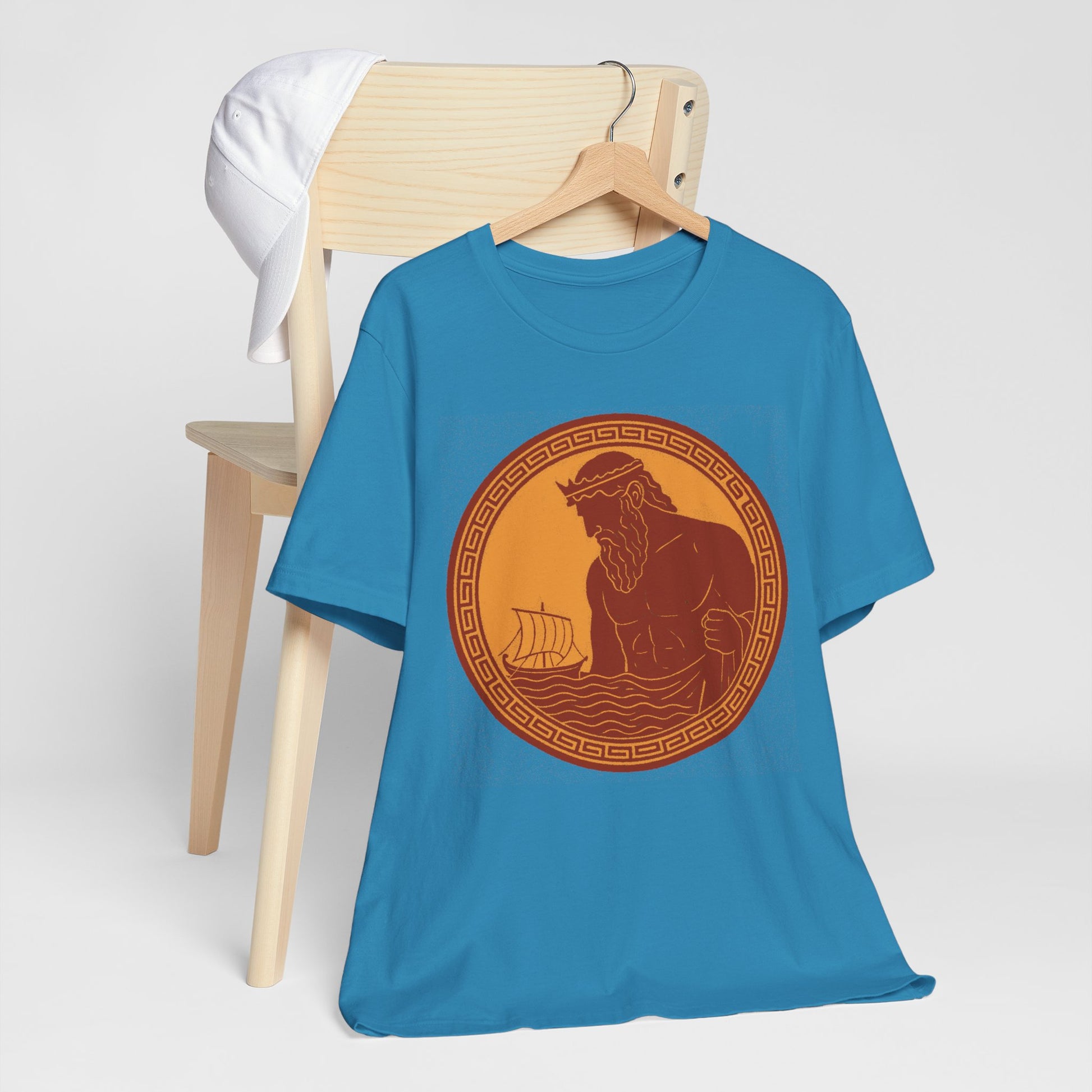 Poseidon Epic T-Shirt – Greek Mythology Ocean God Tee - WhimSpin - https://whimspin.com