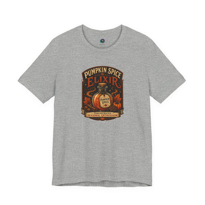 Pumpkin Spice Elixir T-Shirt – Funny Witchy Fall Coffee Tee