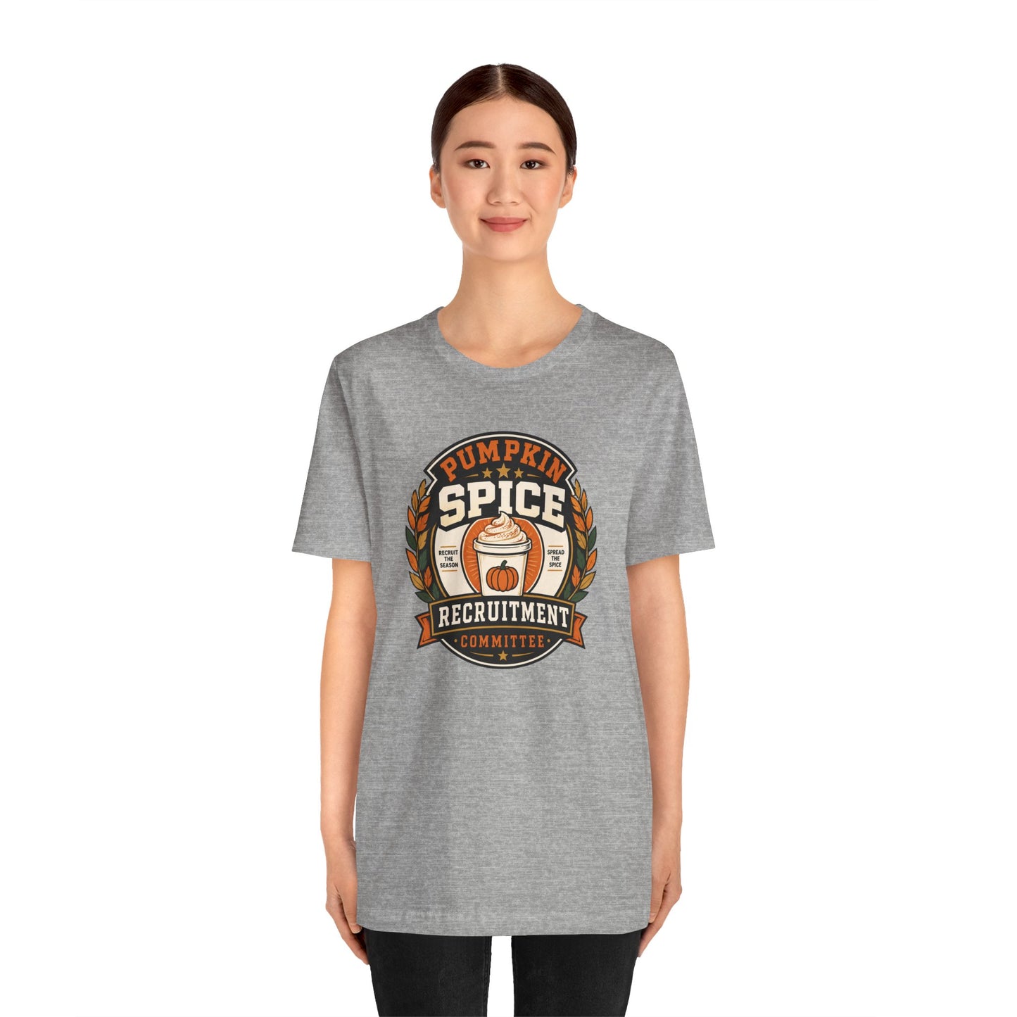Pumpkin Spice Recruitment Committee T-Shirt – Funny Fall Tee