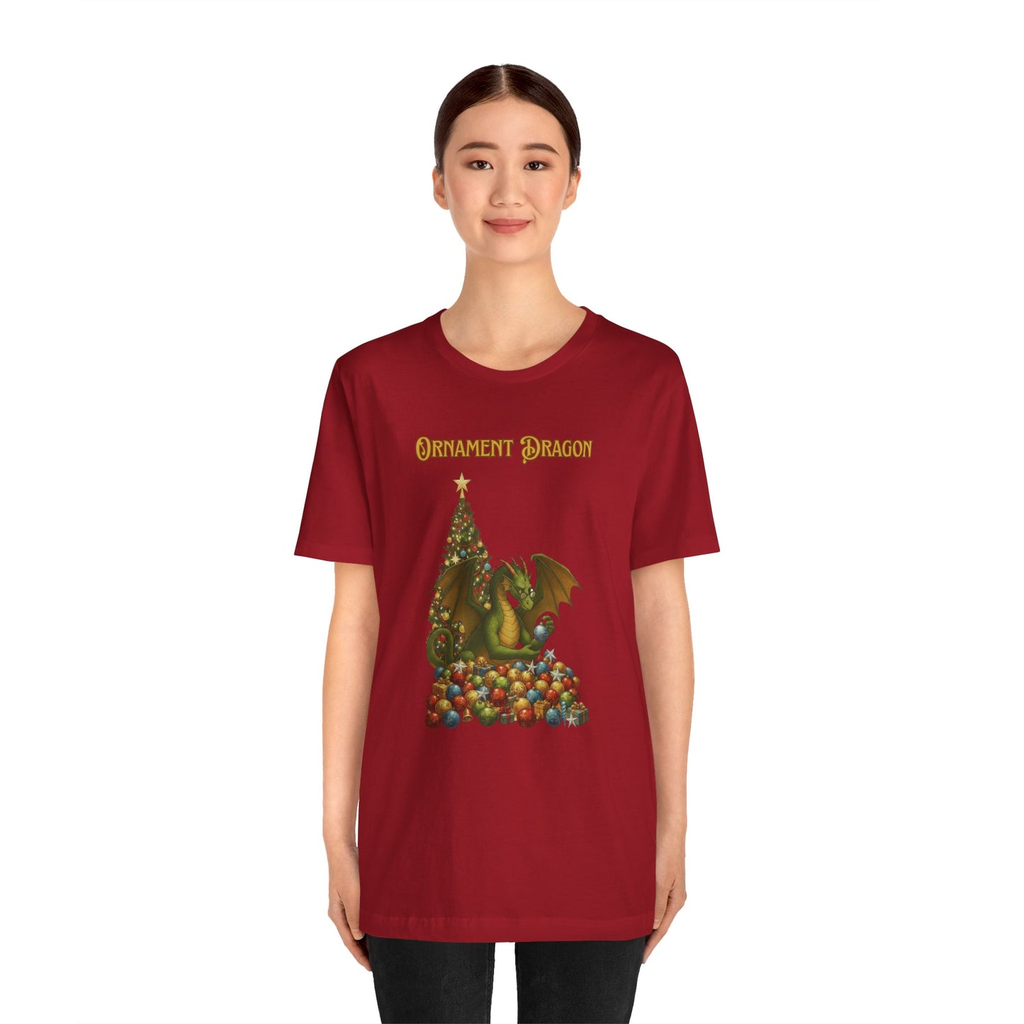 Ornament Dragon T-Shirt – Christmas Dragon Tee for Ornament Lovers