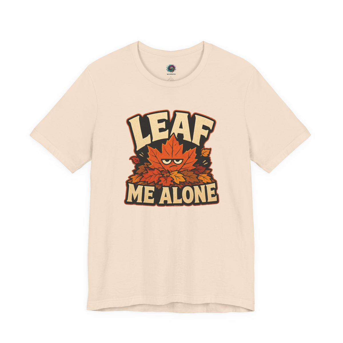 Leaf Me Alone T-Shirt – Funny Fall Introvert Leaves Tee