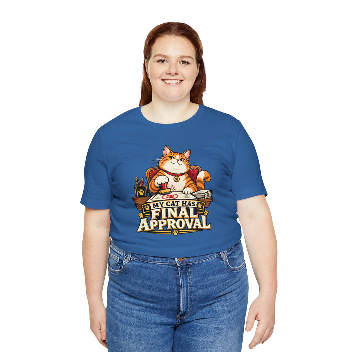 My Cat Has Final Approval T-Shirt – Funny Cat Boss Tee