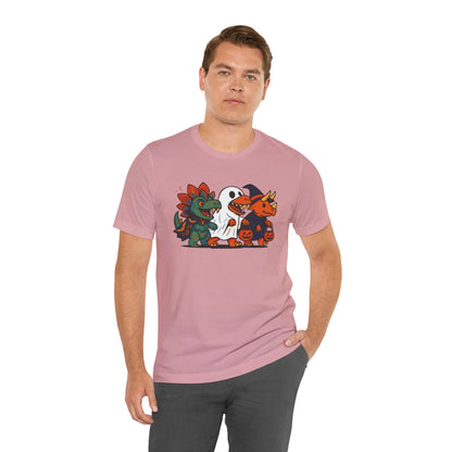 Halloween Dino Squad T-Shirt – Funny Trick-or-Treat Dinosaur Tee