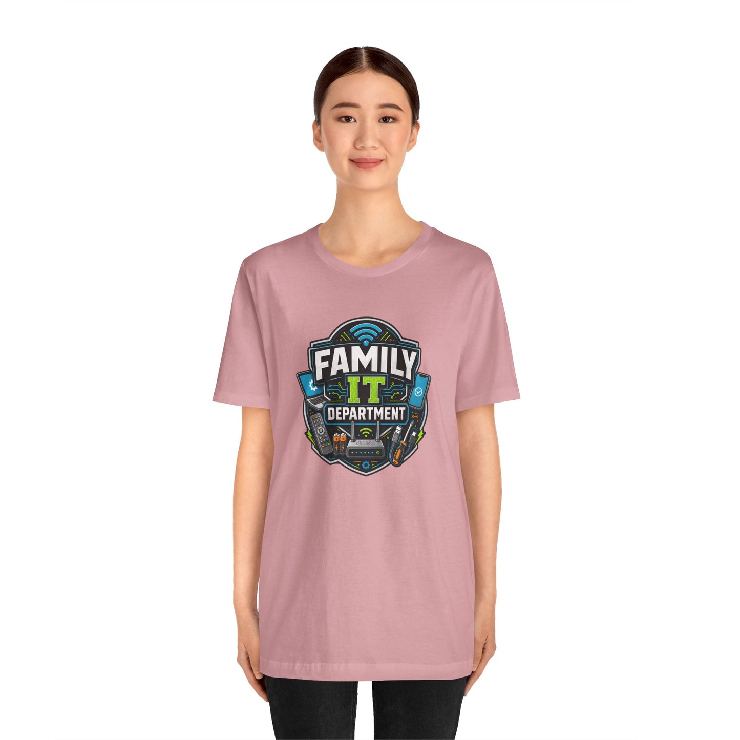 Family IT Department T-Shirt – Funny Household Tech Support Tee