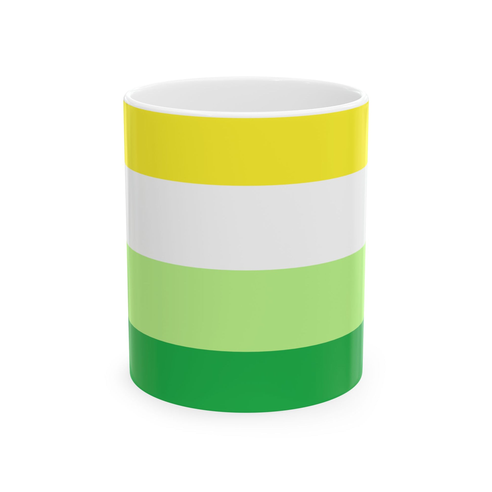 Gender Neutral Pride Flag Cup – Vibrant Identity Coffee Mug - WhimSpin - https://whimspin.com