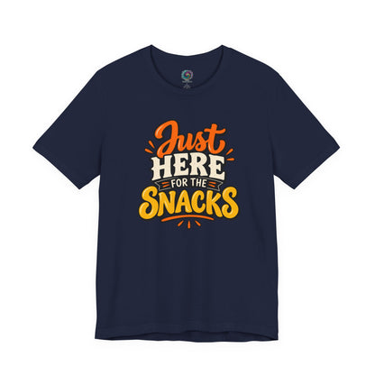 Just Here for the Snacks T-Shirt – Funny Halloween Foodie Tee