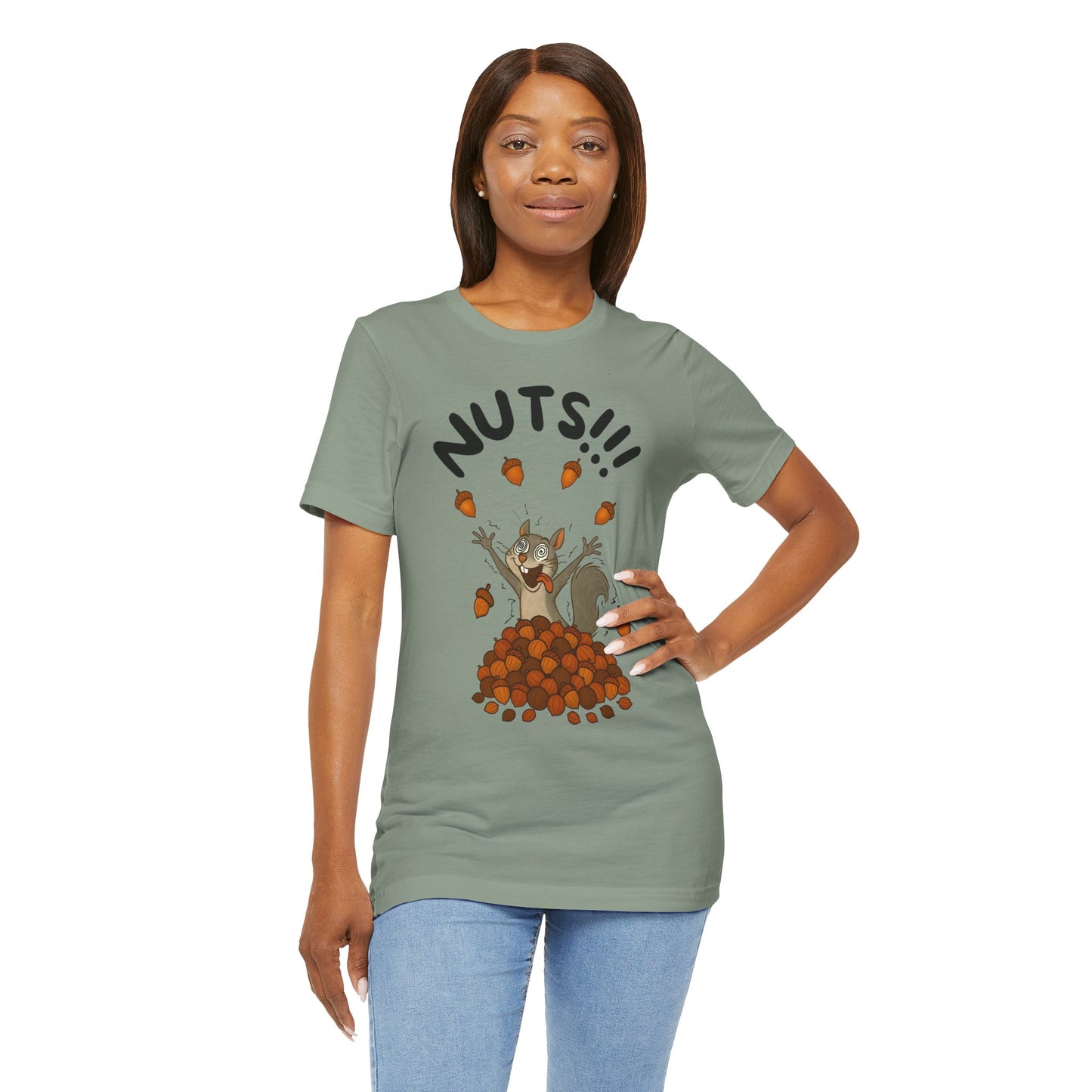 Crazy Squirrel Shirt – Funny Squirrel Nuts T-Shirt for Quirky Style
