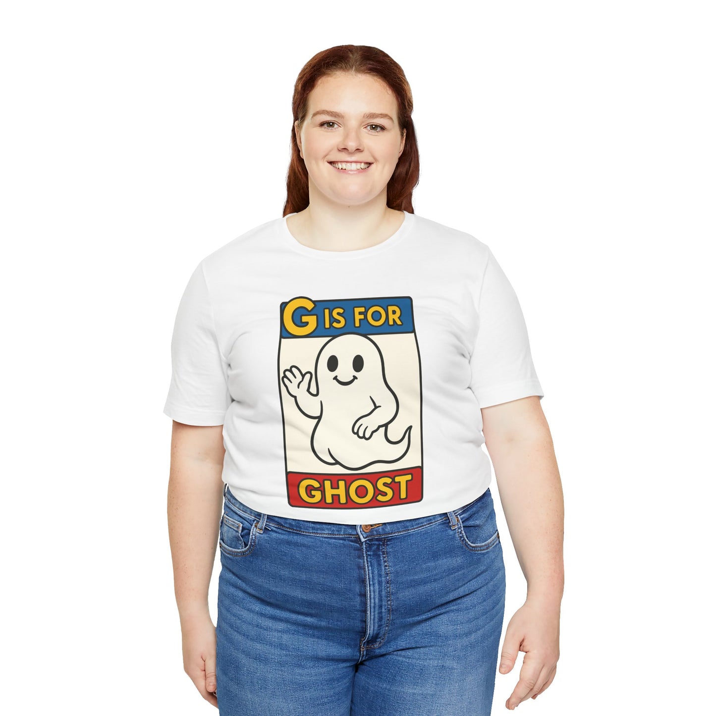 G Is for Ghost Shirt – Funny Monster Alphabet Halloween Tee