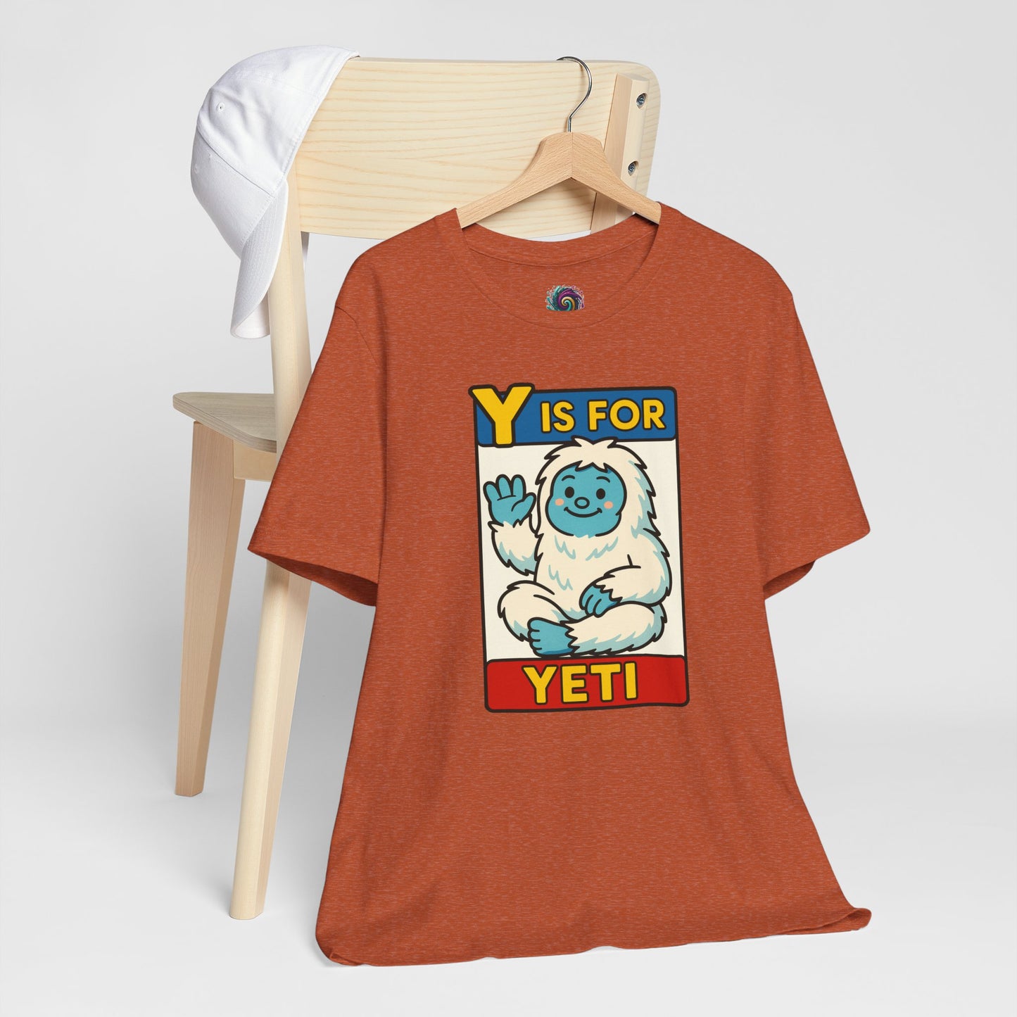 Y Is for Yeti T-Shirt – Cute Winter Monster Tee from the Monster Alphabet Series