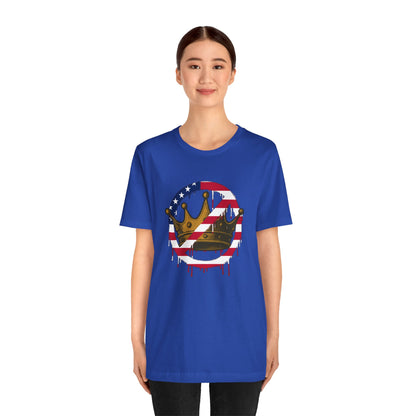 No Kings Protest T-Shirt – Anti-Authoritarian Democracy Graphic Tee