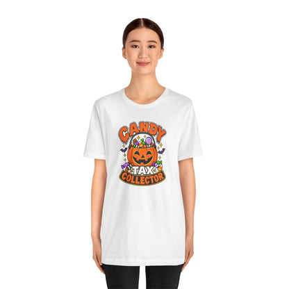 Candy Tax Collector T-shirt - Funny Halloween Trick-or-Treat Tee