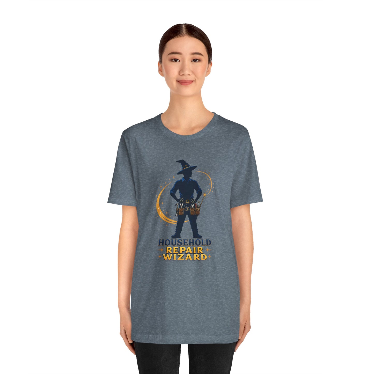 Household Repair Wizard T-Shirt – Funny Handy Dad Tee