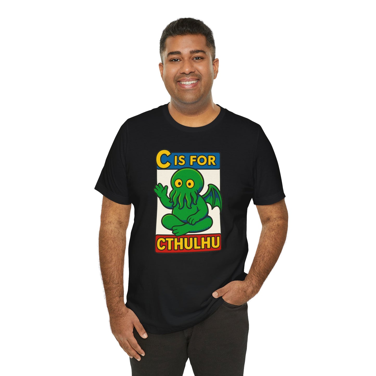 C is for Cthulhu Graphic Tee – Funny Cthulhu Shirt