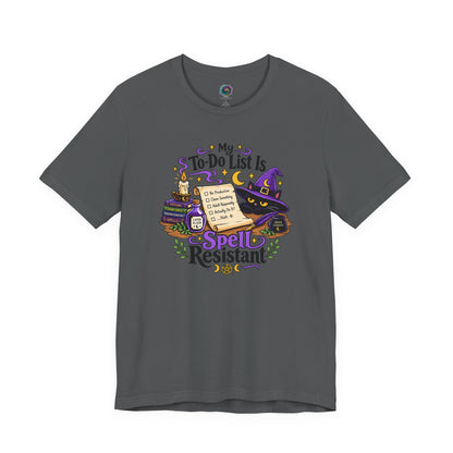 My To-Do List Is Spell Resistant T-Shirt – Funny Witchy ADHD Tee