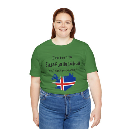 Eyjafjallajökull T-Shirt – Funny Iceland Volcano Travel Merch