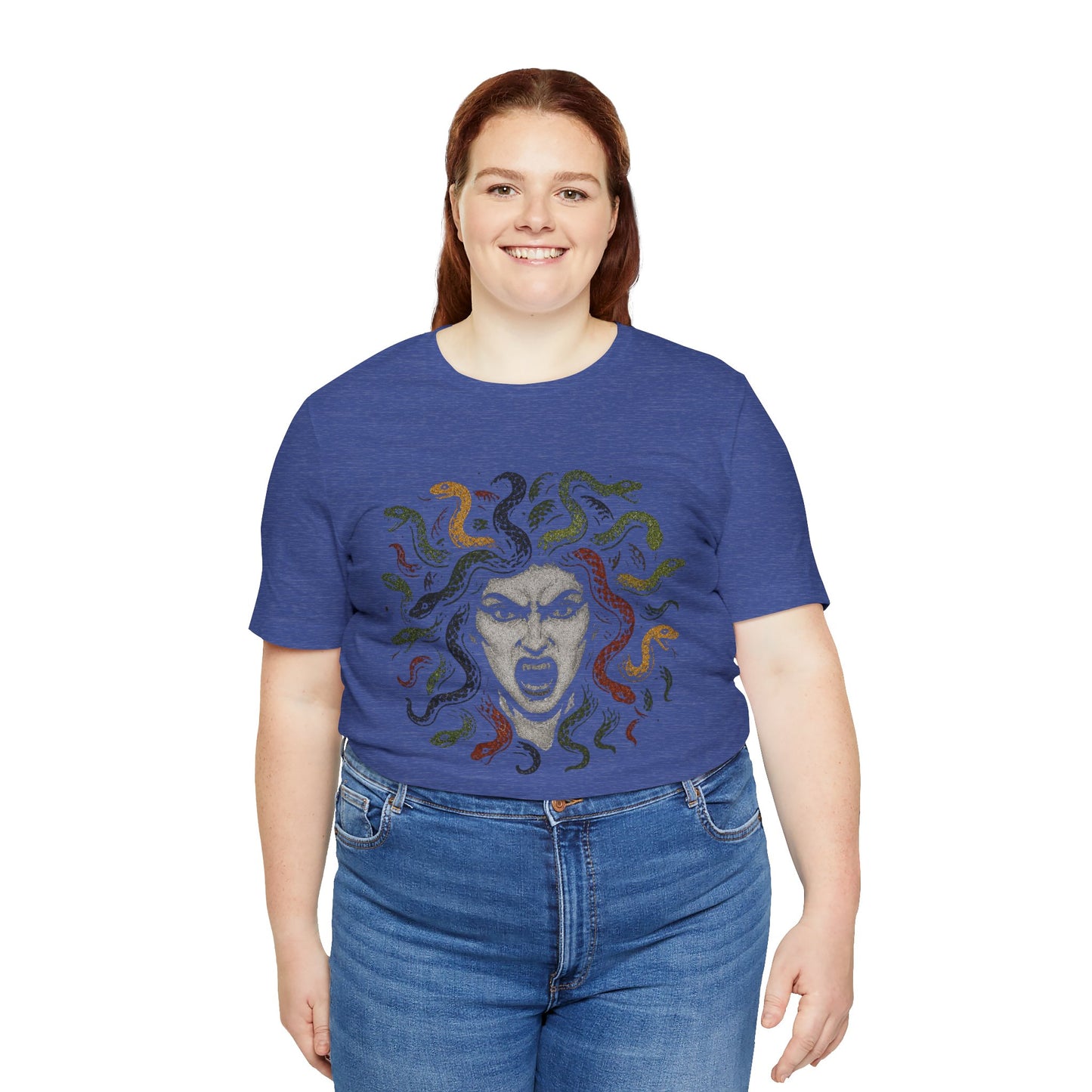 Medusa T-Shirt – Greek Mythology Gorgon Graphic Tee