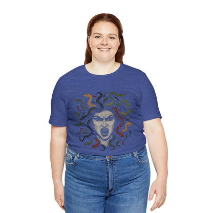 Medusa T-Shirt – Greek Mythology Gorgon Graphic Tee