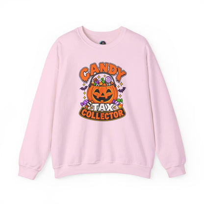 Candy Tax Collector Sweatshirt – Funny Halloween Parent Crewneck